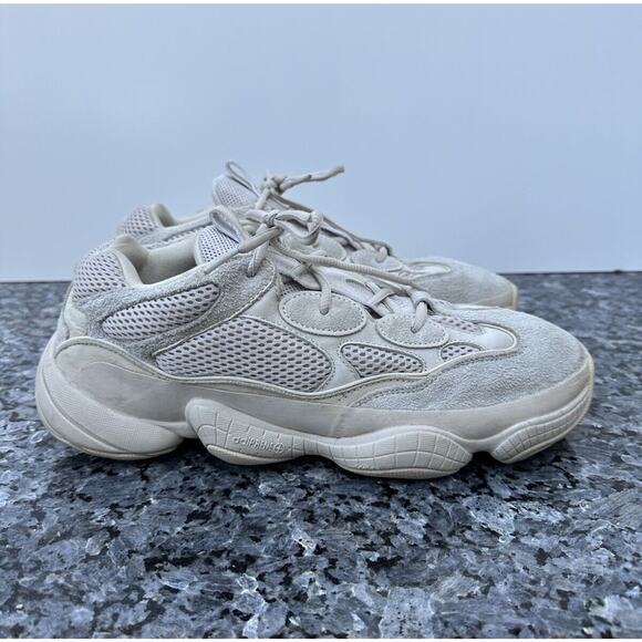 Adidas Yeezy 500 Blush White Sneakers Men’s Size 11 DB2908 USED main image 5